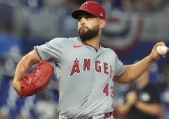 Patrick Sandoval consigue su primera victoria de la temporada en triunfo de Angels ante Marlins