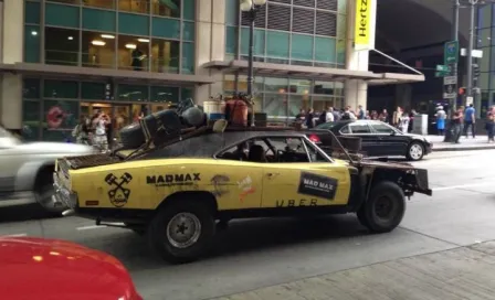  Uber rueda en Seattle al puro estilo de ‘Mad Max’