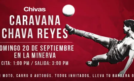 Chivas organiza la caravana Chava Reyes