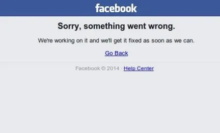 Facebook 'se cae' a nivel mundial 