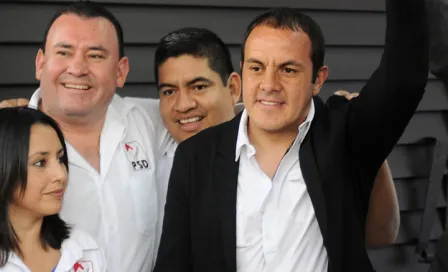 Cuauhtémoc Blanco llama estado a Cuernavaca