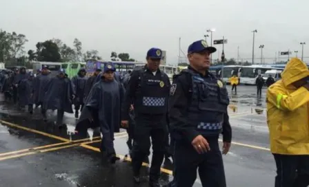 Más de 3 mil policías vigilan el Clásico Nacional