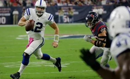 Con problemas de QB, Indianapolis visita a Houston