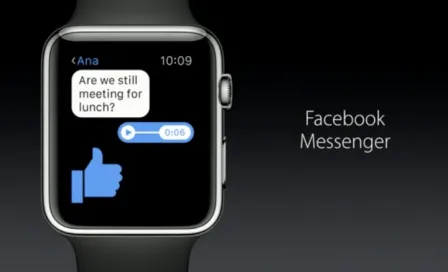 Facebook Messenger ya se puede usar en Apple Watch