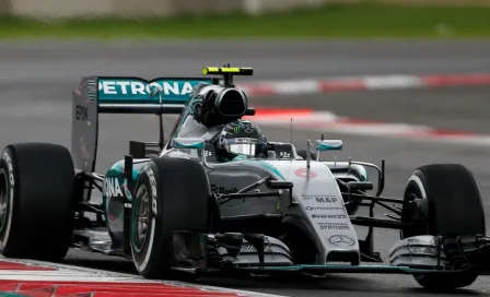 Nico Rosberg se lleva la P2 del GP de México