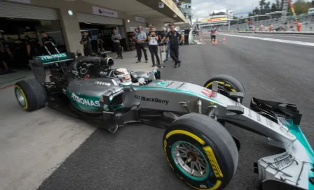 Hamilton demuestra el poder del Hermanos Rodríguez