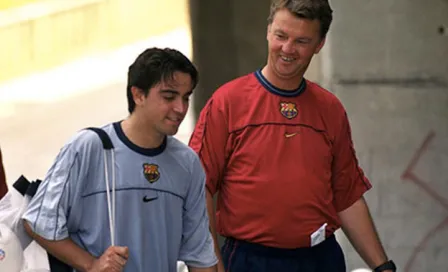 "¿Quién es este idiota?": Xavi sobre Van Gaal