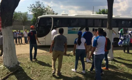 México llega al estadio Olímpico entre abucheos