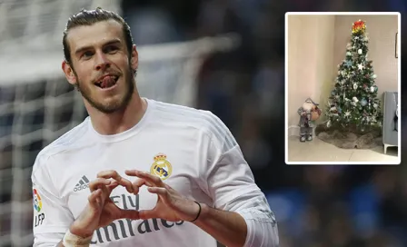 Bale convierte balón de su póker en estrella navideña