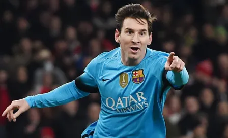 Messi minimiza su doblete a Petr Cech 