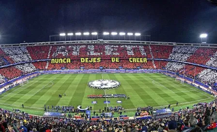 Afición pide al Atleti 'no dejar de creer' en mosaico