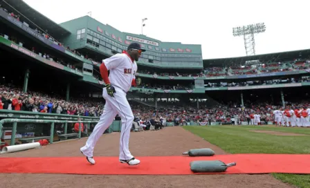 Big Papi recibe homenaje previo a primer juego en Fenway Park