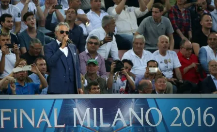 Bocelli, de cantarle al Leicester a la Final de Champions