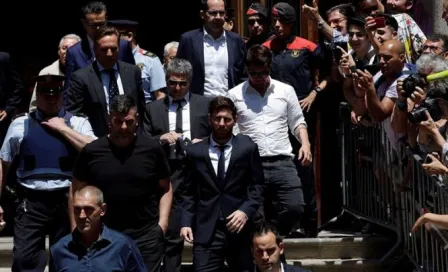 Messi es insultado y abucheado al llegar al Tribunal