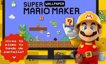 Nintendo lanza 'Super Mario Wallpaper Maker'