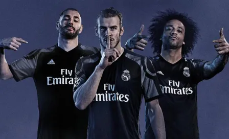 Real Madrid presume tercera equipación para próxima temporada