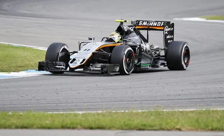 Checo largará noveno y aspira a puntos en Alemania