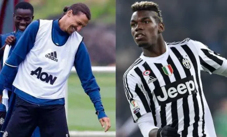 Zlatan revela por error fichaje de Pogba con Man Utd