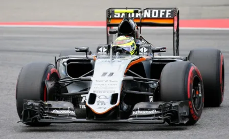  Checo Pérez, alcanza los puntos en el GP de Alemania