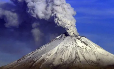 Ceniza del Popocatépetl alcanza el sur de la CDMX