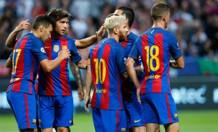 Barcelona mantiene invicto en pretemporada contra Leicester