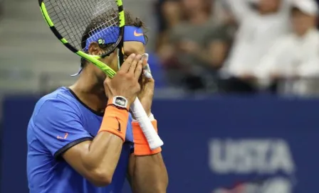 Nadal se despide del Abierto de EU en Octavos de Final