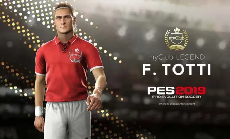 Francesco Totti, la nueva leyenda de PES 2019