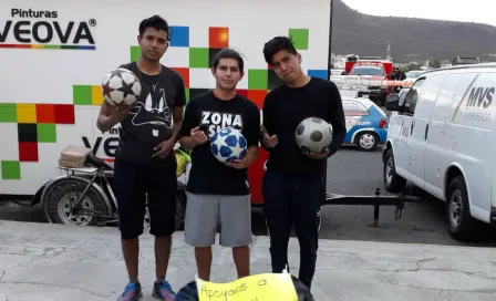 Freestylers recaudan fondos previo al Pachuca vs Chivas 