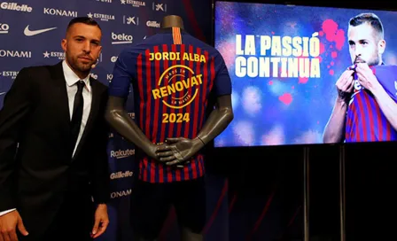 'Renovación con el Barça llega en mi mejor momento': Jordi Alba