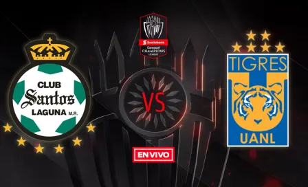 Santos vs Tigres Concachampions en vivo y en directo Semifinales Vuelta