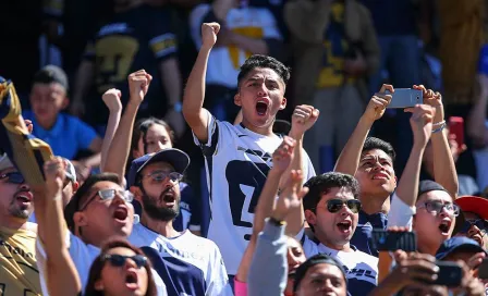 Afición 'abandona' a Pumas en el Azteca para juego vs Cruz Azul 