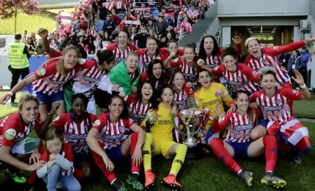 Kenti Robles, Tricampeona en España con el Atlético de Madrid