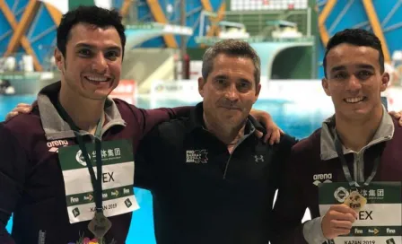 Yahel Castillo y Juan Celaya ganan Bronce en Serie Mundial de Clavados 