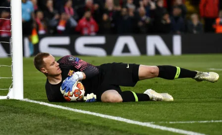 Barcelona pierde a Ter Stegen por lesión para final de La Liga