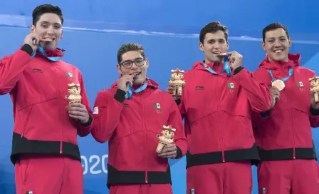 México consiguió histórico Bronce en relevo masculino 4x100