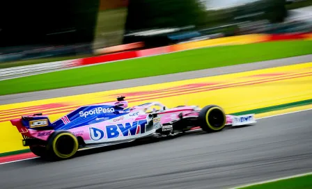 Checo Pérez logró el sexto puesto en Gran Premio de Bélgica