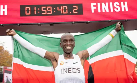 Eliud Kipchoge tras su récord mundial: "Hemos hecho historia juntos"