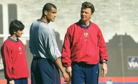 Louis Van Gaal reveló cómo se rompió su relación con Rivaldo en Barcelona