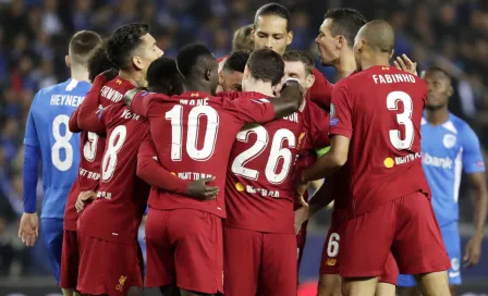 Liverpool goleó al Genk en Bélgica y respira en el Grupo E de Champions