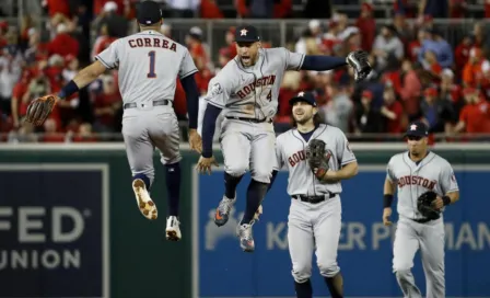 Astros venció a Nationals y se puso a un triunfo de ganar la Serie Mundial