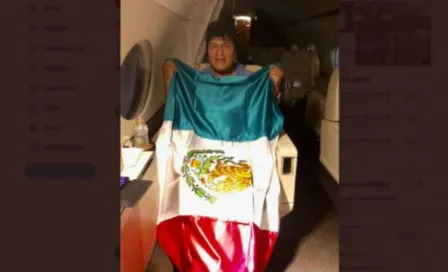 Evo Morales ya viaja rumbo a México