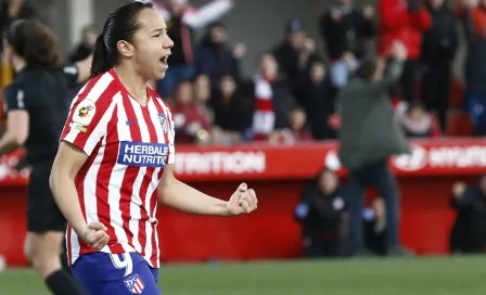 Charlyn Corral marcó doblete en triunfo del Atlético de Madrid Femenil