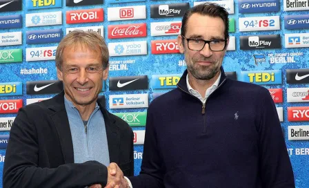 Jürgen Klinsmann, nuevo técnico del Hertha Berlín 