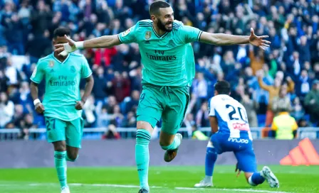   Real Madrid doblegó al Espanyol y tomó la cima de España 