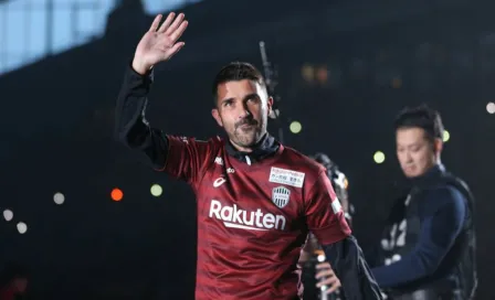 David Villa recibió emotivo homenaje en su último juego liguero con Vissel Kobe