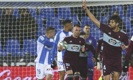 Néstor Araujo anotó gol en derrota de Celta de Vigo ante el Leganés de Aguirre