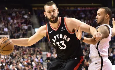 Marc Gasol, baja indefinida de los Raptors por una lesión muscular