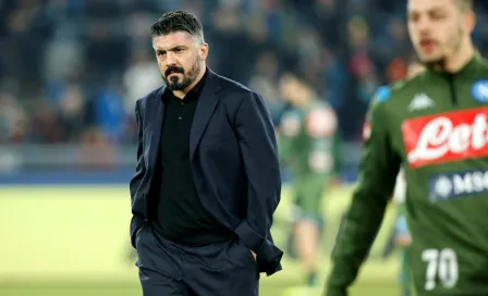 Gattuso admitió que el Napoli ha tocado fondo