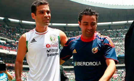 Rafa Márquez envió emotivo mensaje a su excompañero del Barça, Xavi Hernández