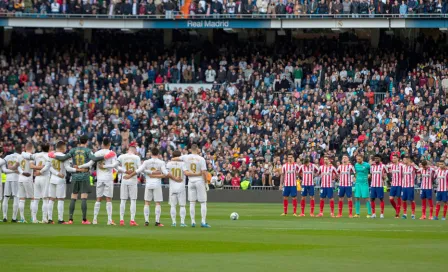 Real Madrid y Atlético guardaron minuto de silencio por Kobe Bryant 